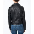 thumbnail image 2 of Collection B Juniors’ Faux-Leather Moto Jacket, 2XL, 2 of 3