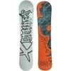 X-Games Youth Sidecap Snowboard 138cm, White with Grey and Orange