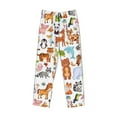 thumbnail image 4 of Junzan Men'S Pajama Pants Animal Cartoon Style Sleepwear Pants Pj Bottoms Drawstring And Pockets, 4 of 9