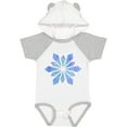 thumbnail image 3 of Inktastic Snowflake crystals diamonds Boys or Girls Baby Bodysuit, 3 of 5