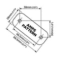 thumbnail image 2 of Lock Quad Lock 360 Base plana rectangular con 2 orificios, 2 of 4