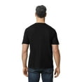 thumbnail image 3 of Gildan Men's Softstyle Lightweight Cotton T-Shirt, Modern Classic Fit Crewneck Tee, Black, L, 3 of 5