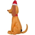 thumbnail image 6 of Grinch Gemmy Airblown Inflatable Max The Dog Wearing Santa Hat, 3.5 Ft Tall, ft Tall, 6 of 6