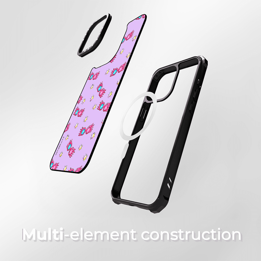 Schockproof Phone Case, Compatible with Magsafe for Apple IPHONE