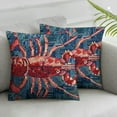 thumbnail image 3 of Lobster Hook, Throw Pillow,, 3 of 7