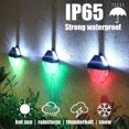 thumbnail image 3 of Luz LED Solar para porche, luz alimentada por la luz Solar para exteriores, impermeable IP65, luz de pared para jardín, balcón, decoración de vallas, luz nocturna, 3 of 4