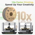thumbnail image 2 of Filamento para impresora 3D Creality Hyper PLA gris de 4 kg, 2 of 7