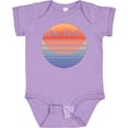 thumbnail image 3 of Inktastic Lake Placid Retro Sunset Boys or Girls Baby Bodysuit, 3 of 5