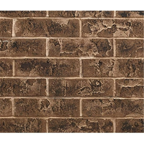 32 in. Brick Interior Panels, Tavern Brown