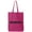 Hot Pink, variant on WEDNESDAY (worn on Monday) Cotton Canvas Tote Bag