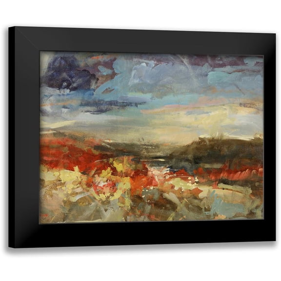 Maas, Jodi 14x12 Black Modern Framed Museum Art Print Titled - Landscape Study