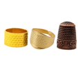 thumbnail image 4 of LEEYNEER 3 Pcs Protectors Crochet Kit Sewing Thimble Flexible Finger Guard, 4 of 8