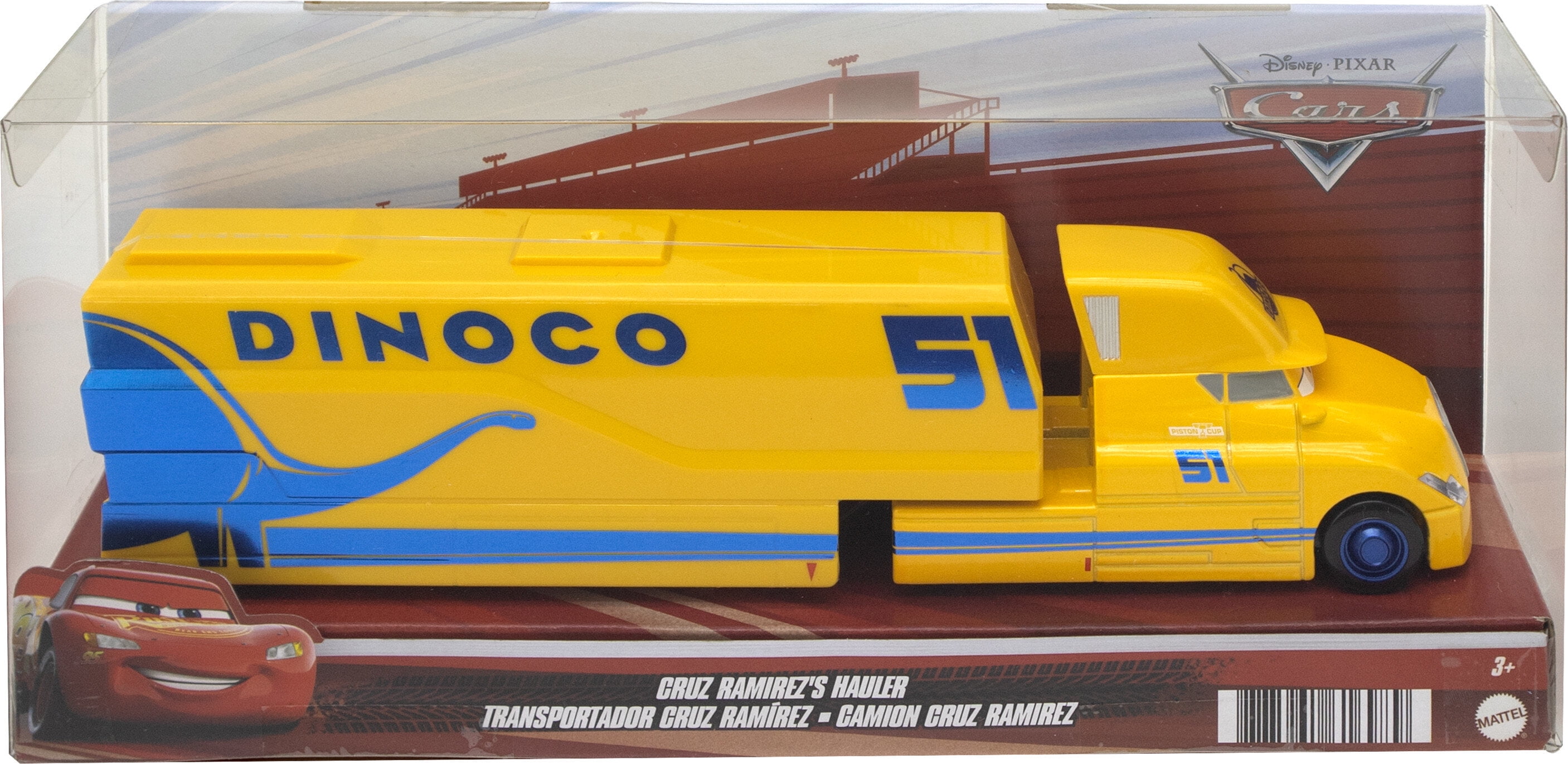 Disney Pixar Cars Hauler Collection, Truck with Extendable Ramp