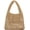 Brown, variant on Kukuzhu Small Crochet Tote Bag for Women Summer Mesh Woven Handbags Beach Hobo Bag