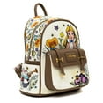 thumbnail image 4 of Alice in Wonderland WondaPop 11" Vegan Leather Fashion Mini Backpack, 4 of 7