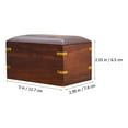 thumbnail image 4 of MUSEYA Dog Funeral Box Wood Pet Urn Dark Brown 1Set, 4 of 7