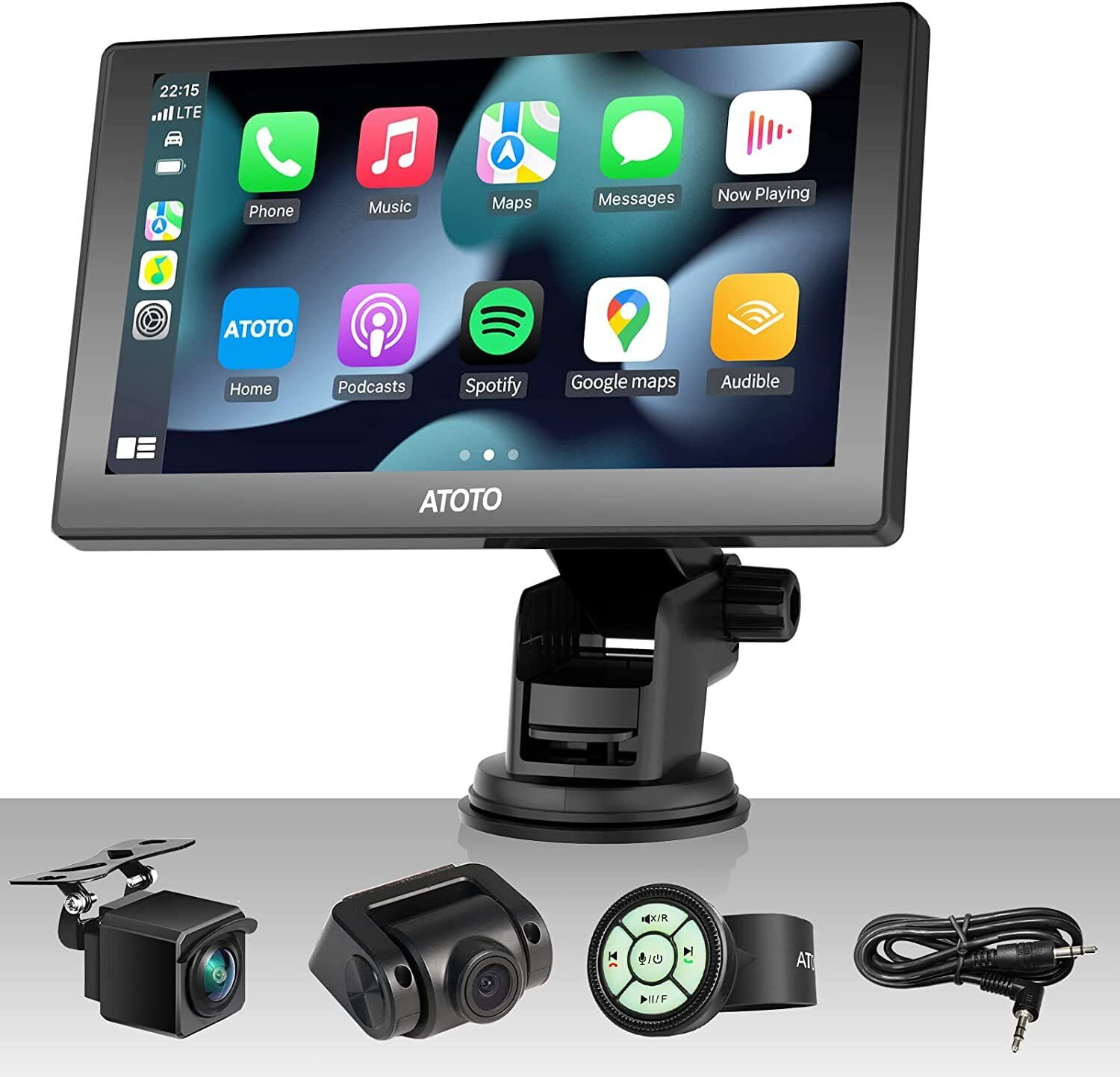 ATOTO P8 CarPlay オンダッシュモニター Amazon.co.jp: ATOTO P8 ワイヤレスポータブル 7 