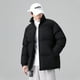 thumbnail image 4 of Parkas de uniforme escolar para parejas, chaquetas acolchadas de algodón cálidas y gruesas de gran tamaño, 4 of 5