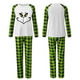 thumbnail image 2 of Pijamas navideños a juego Grinch - TKing Fashion 2024 Nuevos conjuntos de pijamas navideños familiares a juego Grinch, pijamas navideños navideños para parejas, adultos y niños, Mujer XL, 2 of 4