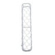thumbnail image 2 of Maceta de metal con marco de corona de alambre de hierro y alfabeto/números yo, 2 of 9