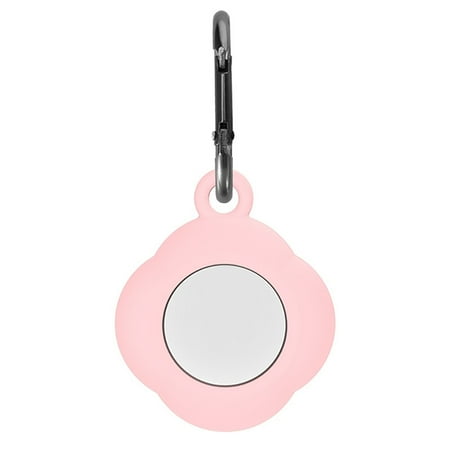 

For Airtags Locator Portable Anti-Lost Soft Silicone Protective Cover with Hook