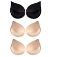 thumbnail image 1 of 3 Pair Bra Insert Pads Removable Breathable Sports, 1 of 8