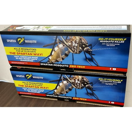 UPC: 0850004598108 | Spartan Mosquito Pro Tech – 1 Acre Pack 4 Tubes 100% American Made