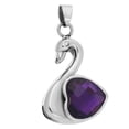thumbnail image 1 of Colgante hueco de cremación para mascotas Yuyangstore Cisne Acero inoxidable, 1 of 7