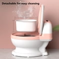 thumbnail image 3 of Entrenador para Ir Al Baño ANGGREK Orinal de Alta Simulación con cojín Suave, 3 of 8
