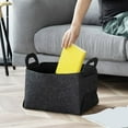 thumbnail image 4 of TABLZONE 2Pcs Felt Crate Assorted Colors Home Storage Box for Desktop Sundries Organizer, 4 of 8