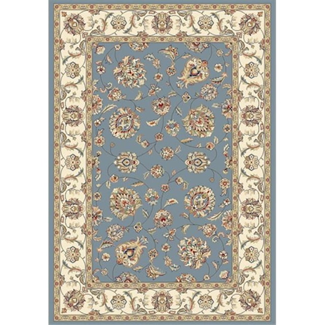 Dynamic Rugs AN912573655464 Ancient Garden 7 ft. 10 in. x 11 ft. 2 in. 57365-5464 Rug - Light Blue/Ivory
