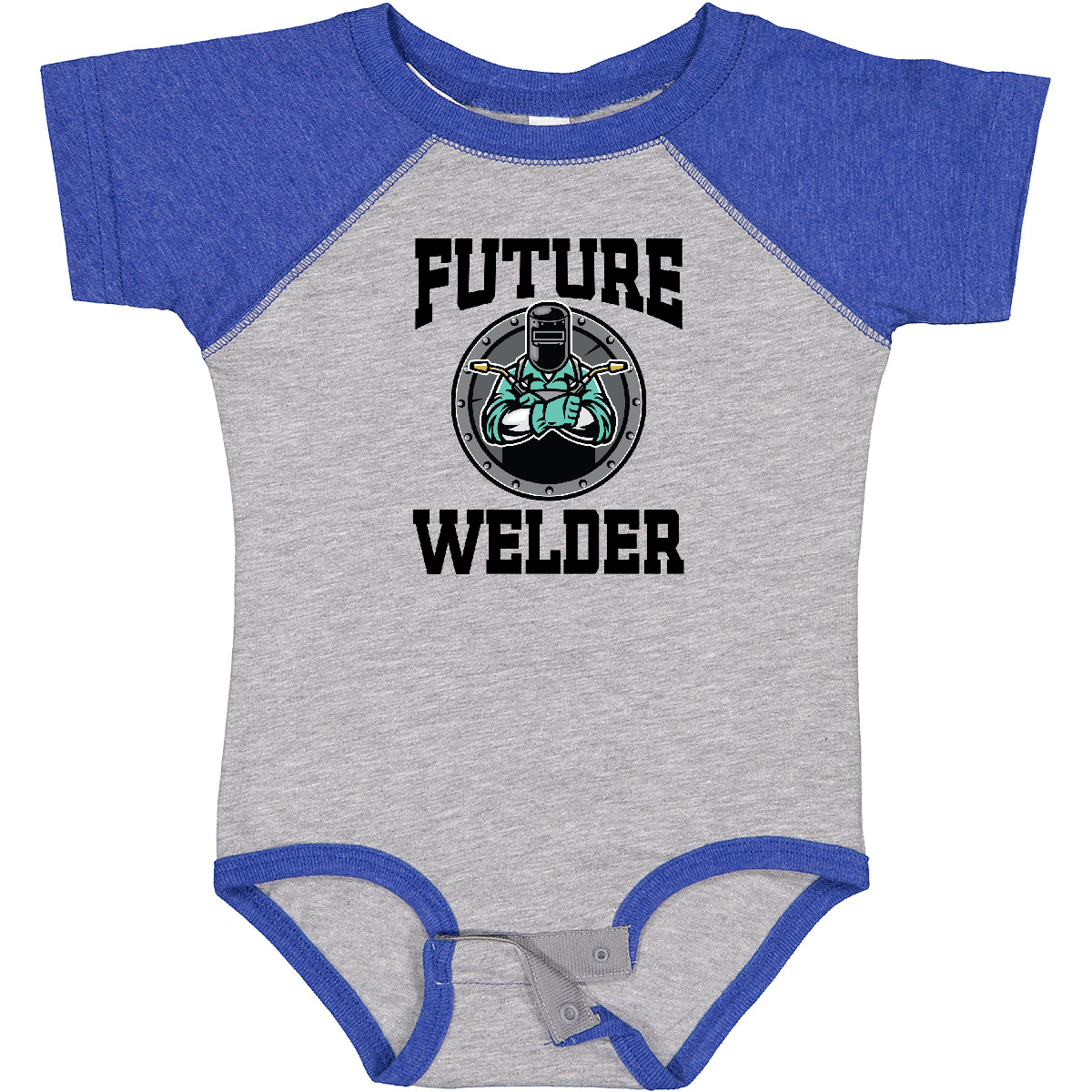 Inktastic Welding Future Welder Baby Clothes Boys or Girls Baby Bodysuit