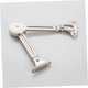 thumbnail image 4 of ELAYARD 1Jgo Bisagra Metálica Para Puertas De Gabinete Con Ajustable Plata, 4 of 8