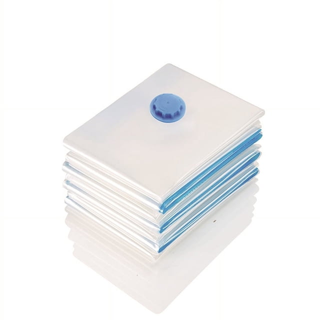 Compression Storage, Space Saver Bags Triple-seal Turbo Valve Vacuum Storage Bags, Protective Storage Durable Pa-pe Films Compatible With Vacuum Cleaner, Reusable For Home Storing And Travel