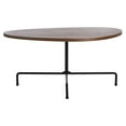 thumbnail image 4 of SAFAVIEH Berlin Guitar Pick Tripod Coffee Table, Walnut, 4 of 11