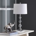 thumbnail image 3 of SAFAVIEH Maeve 28 in. H Crystal Ball Table Lamp, Clear/White, Set of 2, 3 of 9