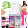 thumbnail image 1 of Kit completo de bandas calentadoras para encerar con rodillo, 2 ceras y 100 unidades de papel, 1 of 1
