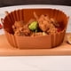 thumbnail image 5 of Silicone Air Fryer Insert Square Liner Flexible Oil Resistant Tray with Handle for Home Kitchen Fried Chicken Cooking, 5 of 5