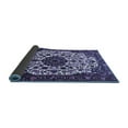 thumbnail image 2 of Ahgly Company Indoor Rectangle Medallion Blue Traditional Area Rugs, 7' x 10', 2 of 4