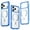 Deepblue, variant on Clear Magnetic Phone Case For iPhone 17 Pro Max, MagSafe Compatible Shockproof Transparent Cover with Reinforced Corners, Anti-Yellow Protective Bumper Case For iPhone 17 Pro Max, Transparent