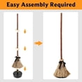 thumbnail image 6 of 43.5Inch Talll Touch Activation Witch Broom Plastic Moving Witch Broom Stick Decoration Moving Witch Broom 43.5Inch for Front Garden Yard Porch, 6 of 10