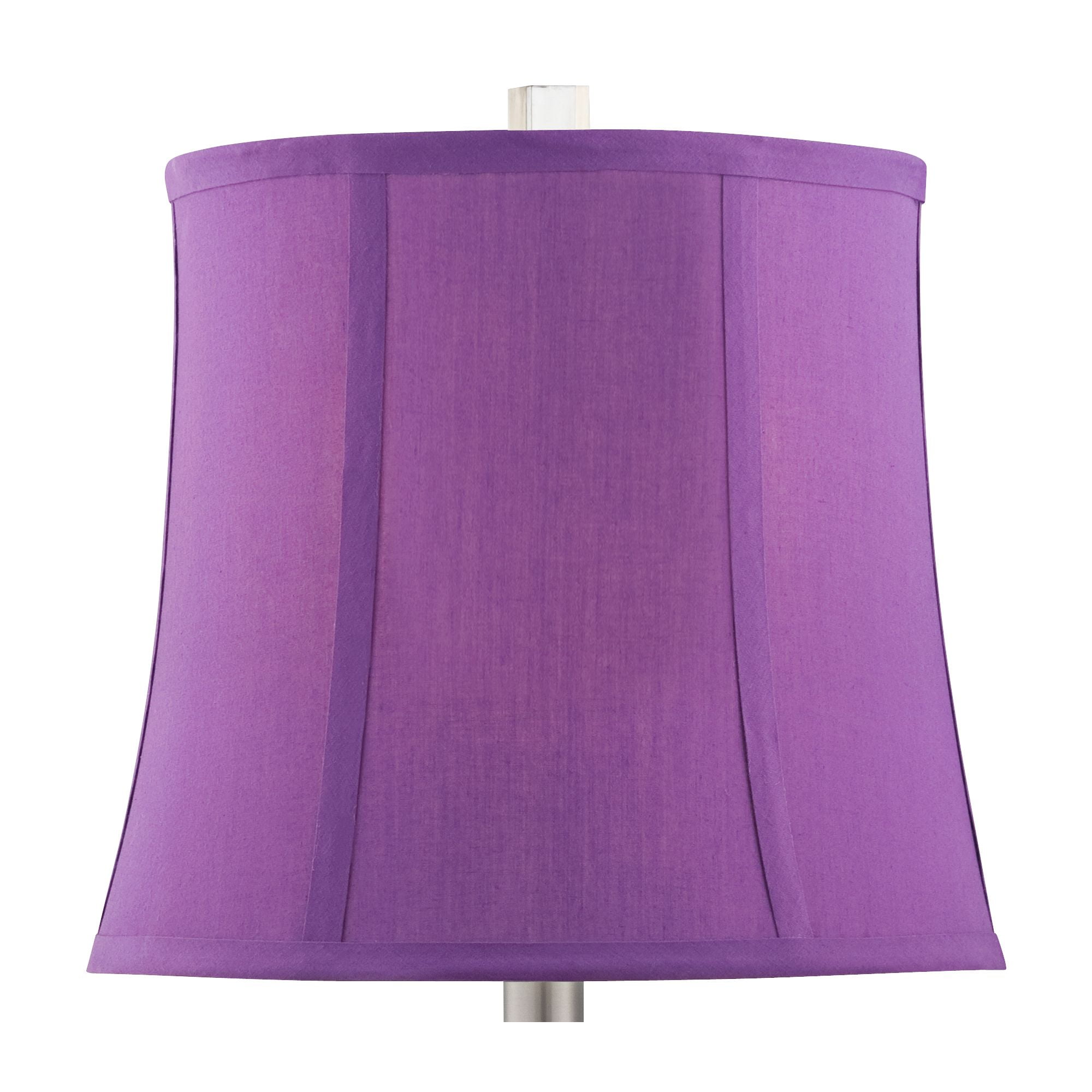360 Lighting Bijoux Modern Table Lamp 25 1/2" High Multi Colored Stacked Gem Purple Shade for Bedroom Living Room Bedside Nightstand Office Family