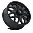 thumbnail image 3 of 22x8.25 Fuel Off-Road D875 Flux Black Brushed DUALLY FRONT Wheel 8x210 (104mm), 3 of 3