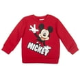 thumbnail image 2 of Disney Mickey Mouse Little Boys Sweatshirt and Jogger Pants Set Infant to Little Kid, 2 of 5