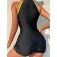 thumbnail image 3 of BIKINX Mesh One Piece Swimsuits Surfing Swimsuits for Women Zipper Bathing Suits Swimwear, 3 of 5