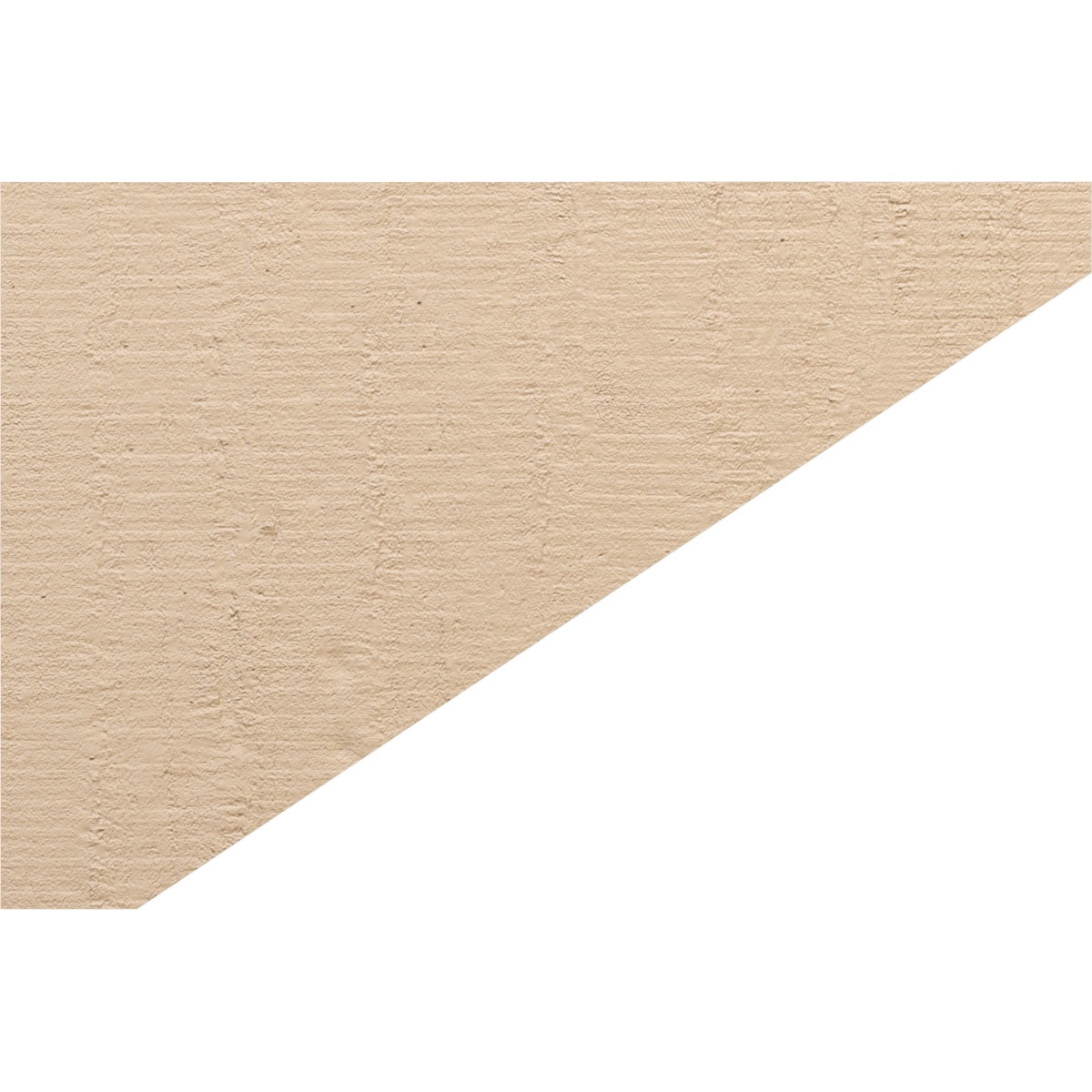 10"W x 30"D x 20"H Classic Concord Rough Cedar Woodgrain TimberThane Corbel, Primed Tan