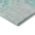 thumbnail image 4 of Addison Rugs Mayfield Washable Transitional Modern Aqua Rectangle Rug, 10' x 14', 4 of 6