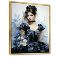 thumbnail image 2 of Designart "Stylish Beautiful Woman Delight" Fashion Floater Framed Canvas Print, 2 of 7