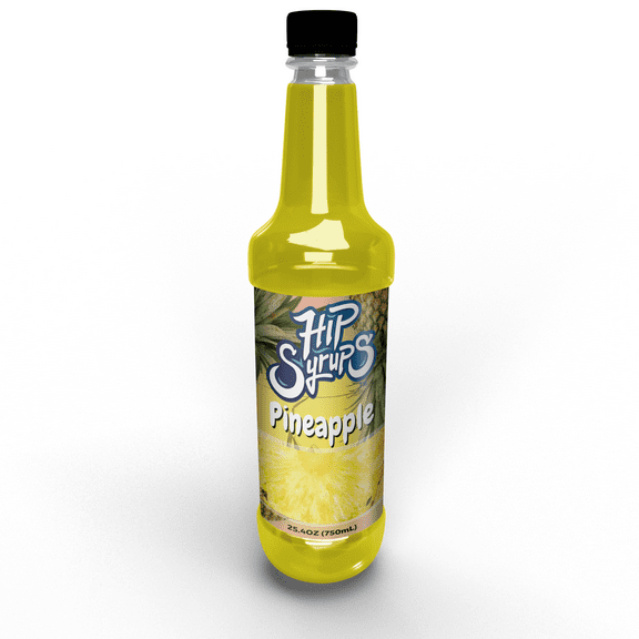 Hip Syrups Pineapple Simple Syrup, 25.4 fl oz