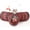 3-Way Red Lattice, variant on Tempcore Pet Cat Tunnel Tube Cat Toys 3 Way Collapsible, Tunnels for Indoor Cats,Kitty Bored Peek Hole Toy Ball Cat, Puppy, Kitty, Kitten, Rabbit